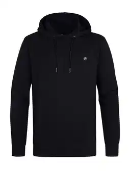 Wehkamp Petrol Industries hoodie zwart aanbieding