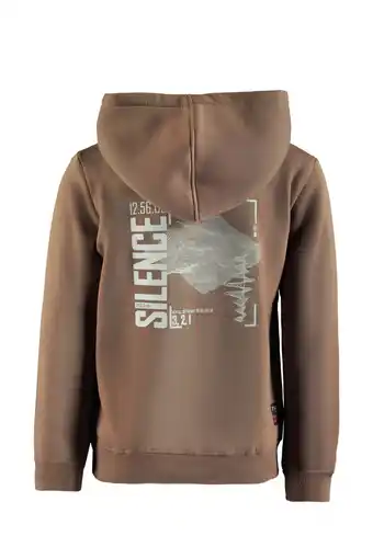 Wehkamp TYGO & vito hoodie bruin aanbieding