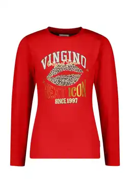 Wehkamp Vingino longsleeve rood aanbieding