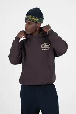 Wehkamp Prohibited hoodie donkerbruin aanbieding