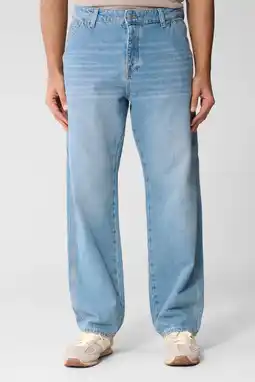 Wehkamp Shoeby loose fit jeans L32 bleached aanbieding