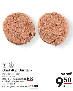 Sligro ChefsKip Burgers aanbieding