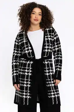 Wehkamp YOEK cardigan zwart aanbieding