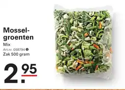Sligro Mossel groenten aanbieding