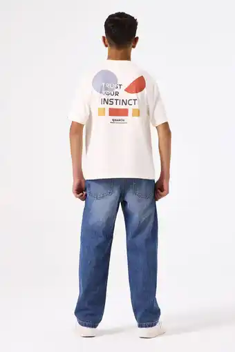 Wehkamp Garcia T-shirt ecru aanbieding