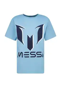 Wehkamp Messi T-shirt lichtblauw aanbieding