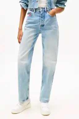 Wehkamp Tommy Jeans straight leg jeans blauw aanbieding