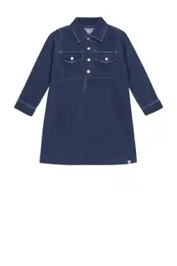 Wehkamp Noppies kids midi jurk blauw aanbieding