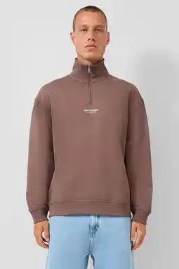 Wehkamp QS sweater bruin aanbieding