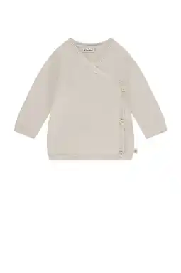 Wehkamp A Tiny Story vest ecru fijn gebreid aanbieding