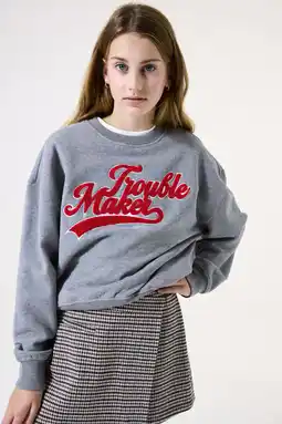 Wehkamp Garcia sweater grijs melange aanbieding