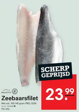 Sligro Zeebaarsfilet aanbieding