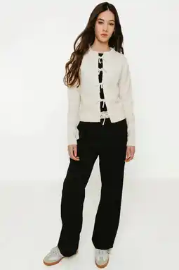 Wehkamp Frankie&Liberty gebreid vest ecru aanbieding