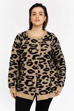 Wehkamp YOEK cardigan beige aanbieding
