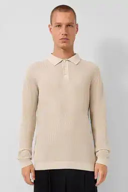 Wehkamp QS gebreide trui beige aanbieding
