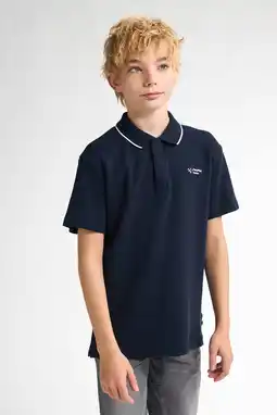 Wehkamp Petrol Industries polo blauw aanbieding