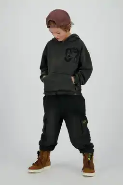 Wehkamp Vingino hoodie black denim aanbieding