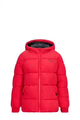 Wehkamp Retour Jeans gewatteerde jas rood aanbieding