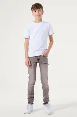 Wehkamp Garcia Tavio Slim slim fit jeans grey denim aanbieding