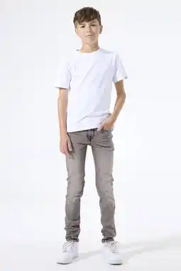 Wehkamp Garcia Tavio Slim slim fit jeans grey denim aanbieding