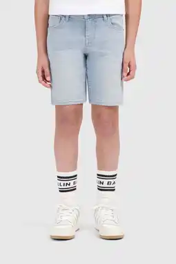 Wehkamp Ballin denim short light blue denim aanbieding