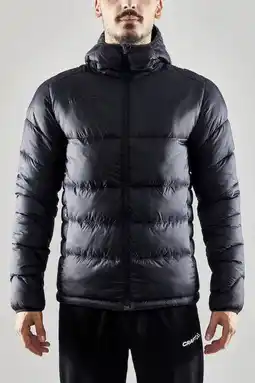 Wehkamp Craft Senior jas Core Explore Isolate zwart aanbieding