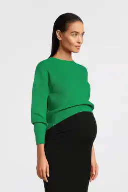 Wehkamp LOVE2WAIT one size zwangerschapstrui groen aanbieding