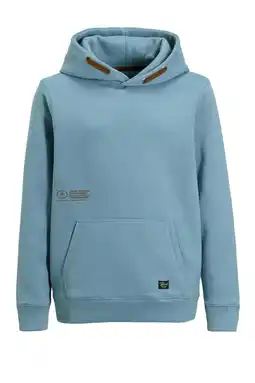 Wehkamp Petrol Industries hoodie blauw aanbieding