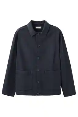 Wehkamp MANGO TEEN overhemd donkerblauw aanbieding