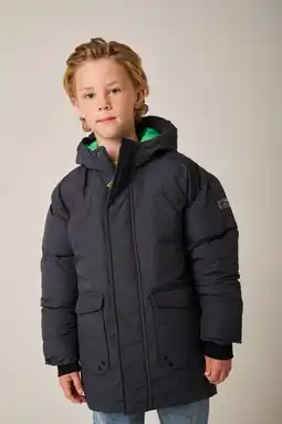 Wehkamp Tumble 'n Dry winterjas donkerblauw aanbieding