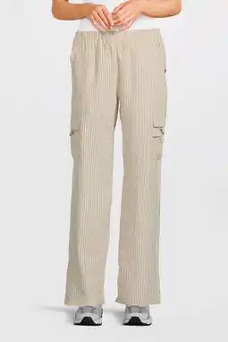 Wehkamp Like Flo Young straight cargobroek crème aanbieding