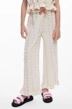 Wehkamp Desigual casual broek ecru aanbieding
