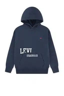 Wehkamp Levi's hoodie donkerblauw aanbieding