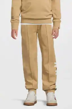 Wehkamp Me & My Monkey joggingbroek met printopdruk beige aanbieding