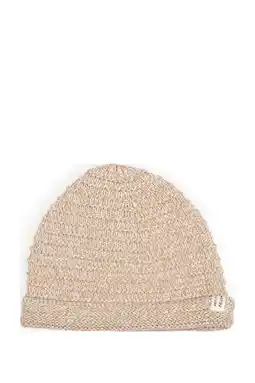 Wehkamp Petite Maison gebreide muts Riri beige aanbieding