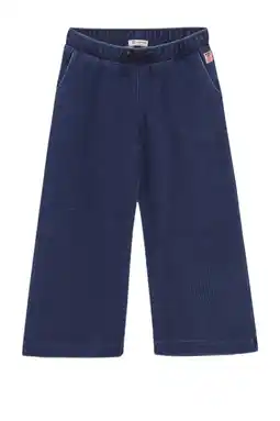 Wehkamp Noppies kids wide leg casual broek blauw aanbieding
