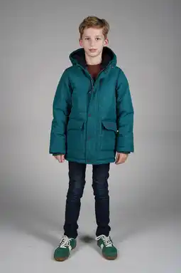 Wehkamp Moodstreet parka petrol aanbieding