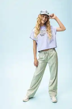 Wehkamp LOOXS 10sixteen relaxed casual broek ecru aanbieding