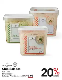 Sligro Club Salades aanbieding