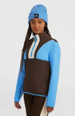 Wehkamp O'Neill fleece skipully FWC'Cruz Triple Polartec blauw/bruin/ecru aanbieding