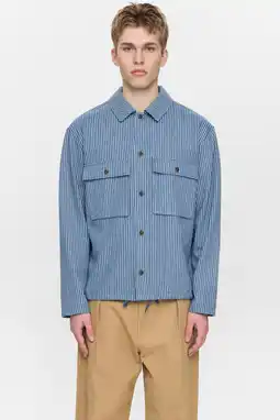 Wehkamp Anerkjendt overshirt blauw aanbieding