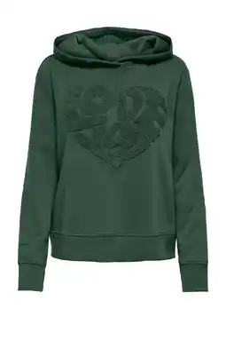 Wehkamp KIDS ONLY GIRL hoodie donkergroen aanbieding
