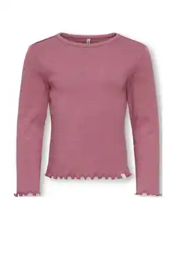 Wehkamp KIDS ONLY MINI top roze gebreid aanbieding