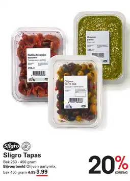 Sligro Sligro Tapas aanbieding