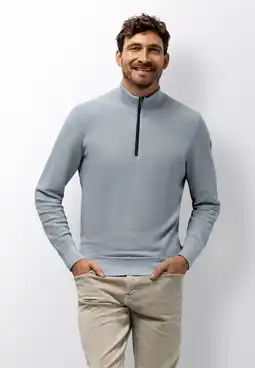 Wehkamp State of Art gebreide trui lichtblauw aanbieding