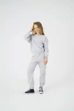 Wehkamp KIDS ONLY GIRL regular casual broek grijs melange aanbieding