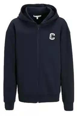 Wehkamp Coolcat vest met logo Liam donkerblauw aanbieding