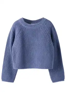 Wehkamp NAME IT MINI gebreide trui blauw aanbieding