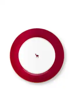 Wehkamp Pip Studio dinerbord Lovebirds (Ø26,5) aanbieding