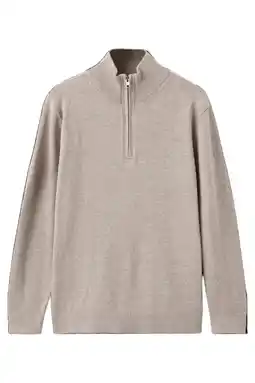 Wehkamp Mango Kids gebreide trui beige aanbieding